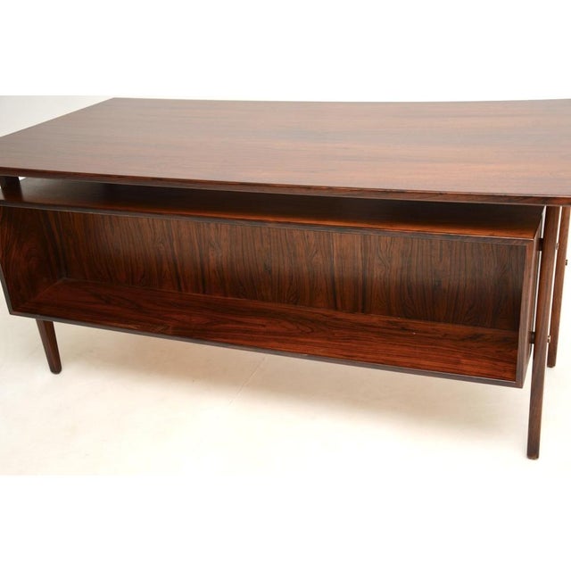 Wood Mid-Century Danish Desk, 1960s For Sale - Image 7 of 15