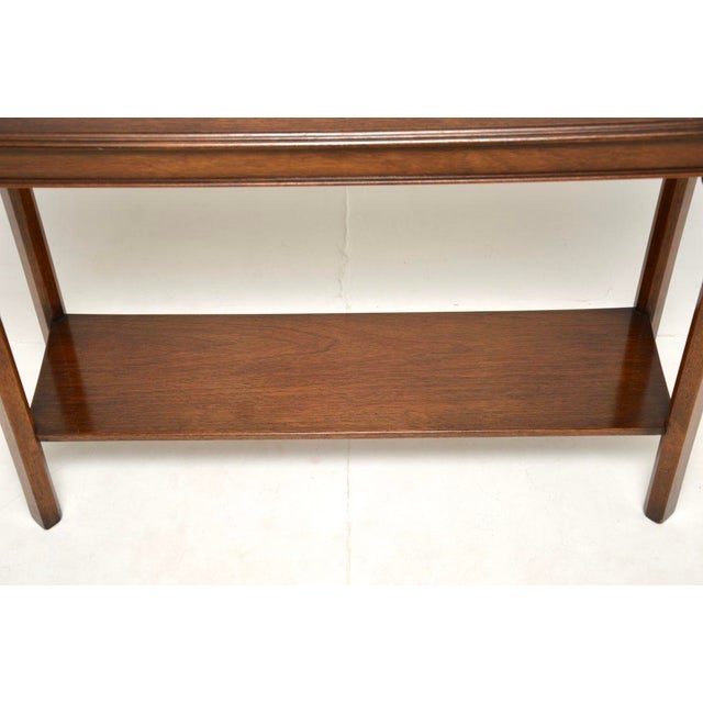 Vintage Georgian Console Table, 1950s For Sale - Image 10 of 11