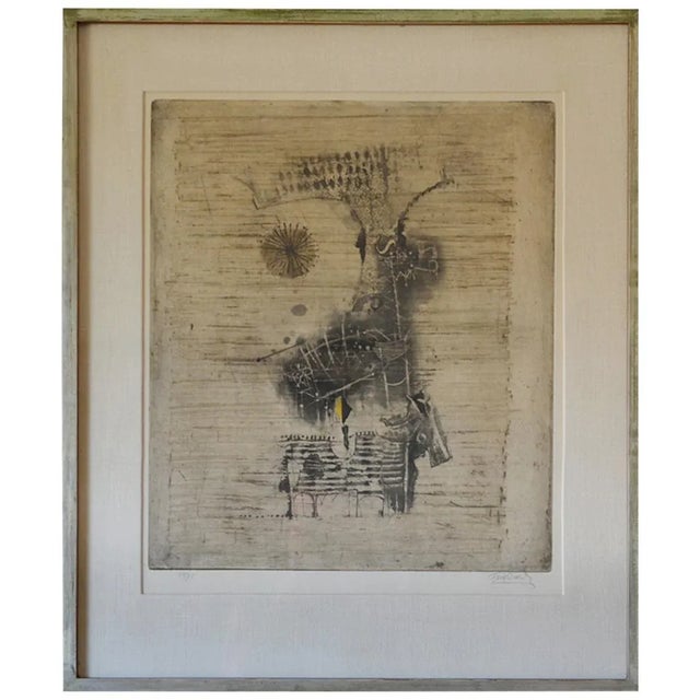 Large Framed Lithograph by Tony Friedlaender For Sale - Image 9 of 9
