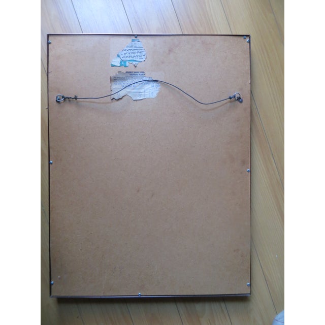 Cubism Mid 20th Century Personnage Au Chien After Max Papart Lithograph For Sale - Image 3 of 6