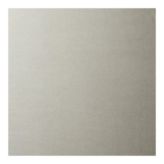 Sample - Schumacher Vegan Suede Fabric in Dove For Sale