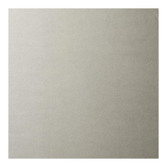 Sample - Schumacher Vegan Suede Fabric in Dove For Sale