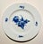 Set of 4 Royal Copenhagen Hand Painted Blue Flowers Braided Dessert Plates 8094 1st Quality Aprox. dimensions: 7.5"...