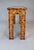 Vintage Basket Weave Woven Rattan Console Table For Sale - Image 9 of 10