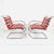 Mid-Century Modern Pair of 1990s Mr Lounge Armchairs by Mies Van Der Rohe for Knoll For Sale - Image 3 of 11