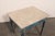 Wood Swedish 19th C. Accent Table, Blue & Taupe For Sale - Image 7 of 11