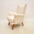Vintage Wing Armchair attributed to Howard Keith, 1960s For Sale - Image 4 of 7