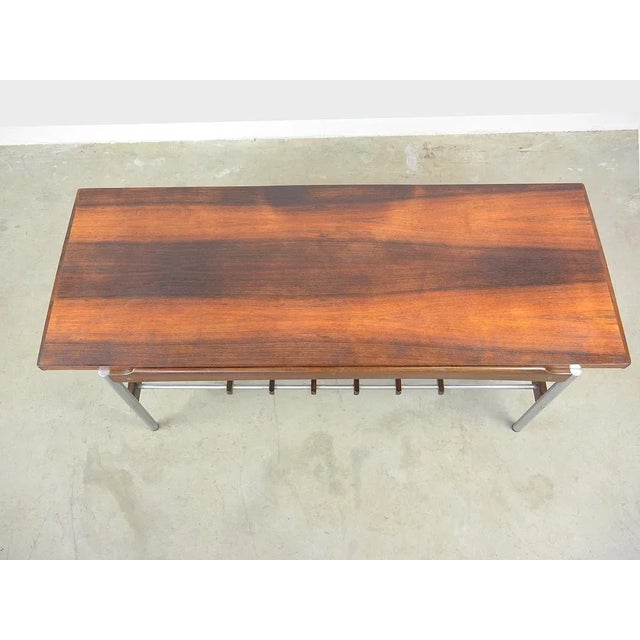 Rosewood Coffee Table with Reversible Top from TopForm, 1960s For Sale - Image 3 of 9
