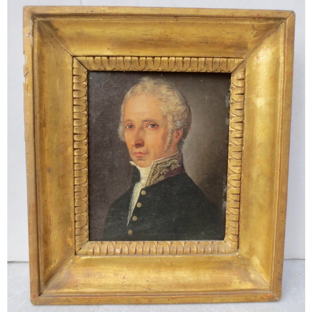 18th Century Gentlemans Formal Portrait For Sale - Image 4 of 9