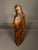 Early 19th Century Flemish Hand-Carved Oak Statue of Saint Agnes, Circa 1820 For Sale - Image 14 of 16