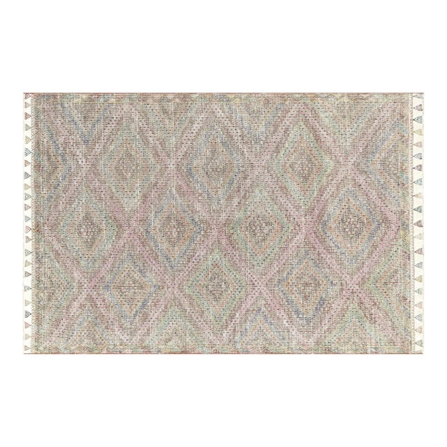 1950s Turkish Kilim Rug For Sale