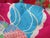 Silk Haori Short Kimono Bright Floral and Fan Damage Hand Made Japan Vintage Late Meiji to Early Showa For Sale - Image 13 of 18