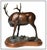 The artwork here, "Royal Itch" is a wonderful depiction of a bull elk scratching himself, that was designed with acute...