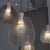 Oggetti Galvanized Iron Wire Pendant, Grey, Medium - Petiole Collection by Schema for Oggetti For Sale - Image 4 of 6