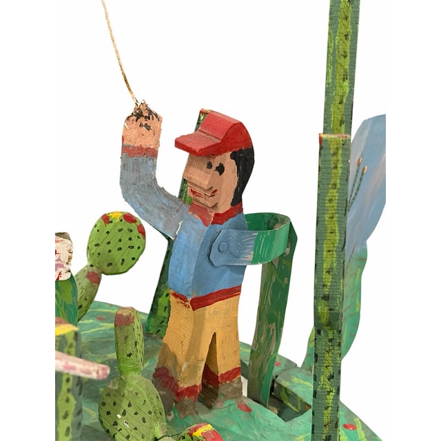 William Holzman Folk Art Whirligig Weathervane For Sale In Phoenix - Image 6 of 9