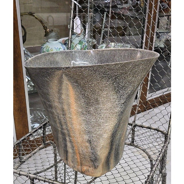 1950s Fiberglass Office Wastebasket, 1950s For Sale - Image 5 of 6