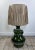 Vintage Shaded Green Ceramic Lamp, 1960s For Sale - Image 10 of 10