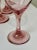 Libbey Pink Plum Wine Glasses - S/12 For Sale - Image 9 of 9