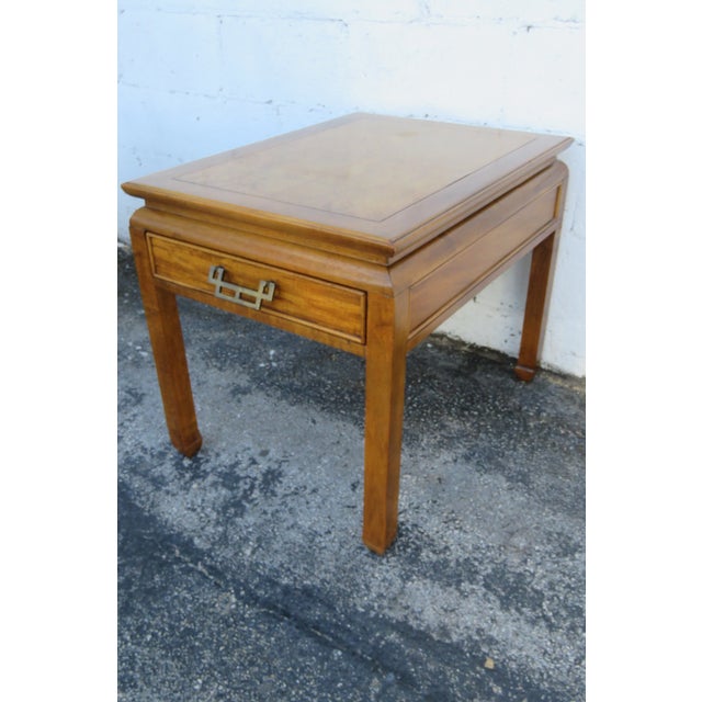 Century Furniture Hollywood Regency Pair of Side End Tables 6262 For Sale - Image 12 of 15