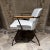 1959 Style Viko Baumritter Atomic Ranch White Swivel Armchair For Sale - Image 11 of 12