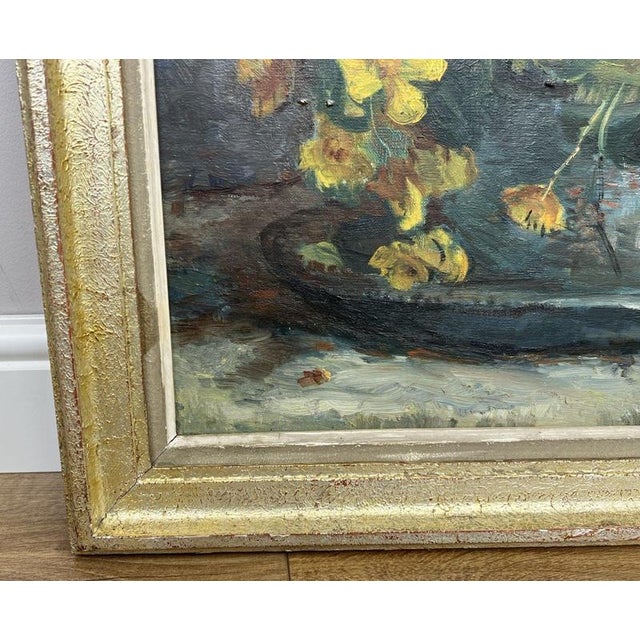 French Artist, Floral Still Life, Oil Painting, Framed For Sale - Image 3 of 14