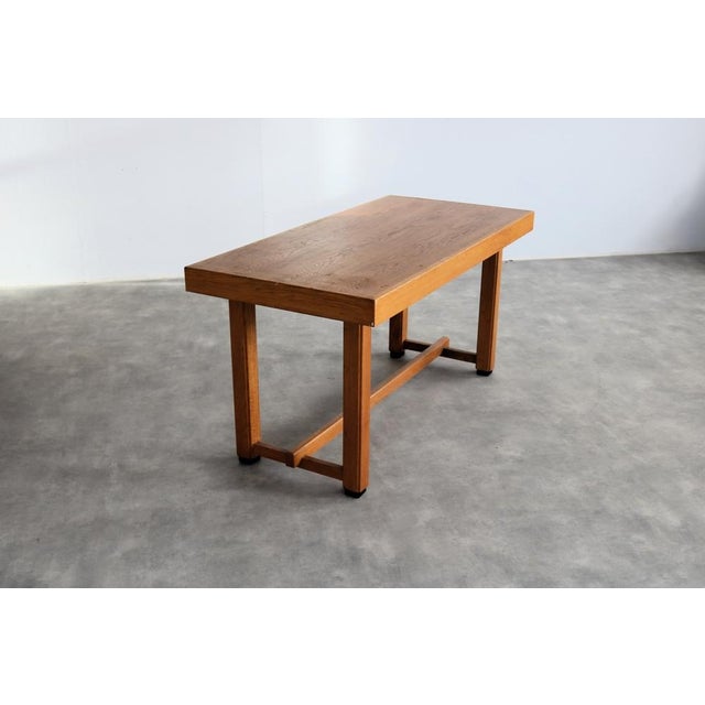 Art Deco Conference Table in Oak, 1930s For Sale - Image 10 of 11