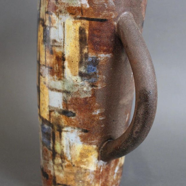 Vintage French Ceramic Jug by Alexandre Kostanda, 1960s For Sale - Image 15 of 18