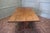 Wood Mid-Century Modern Golden Oak Extending Refectory Table, 1960 For Sale - Image 7 of 14