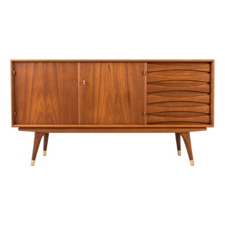 Mid-Century Modern Scandinavian Sideboard in Teak from Sven Andersen, 1960 For Sale