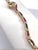 Vintage Yellow Gold Snake Bracelet With Emeralds, Rubies, and Diamonds For Sale In Los Angeles - Image 6 of 13