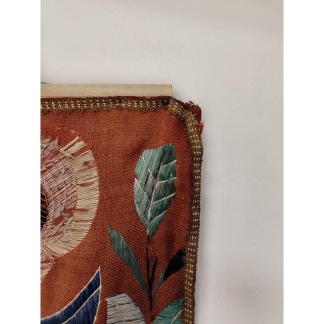 Chinese Tapestry Embroidered in Silk, 1890-1910 For Sale - Image 6 of 18