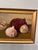 Traditional 20th Century Oil on Canvas Garlic and Beets For Sale - Image 3 of 4
