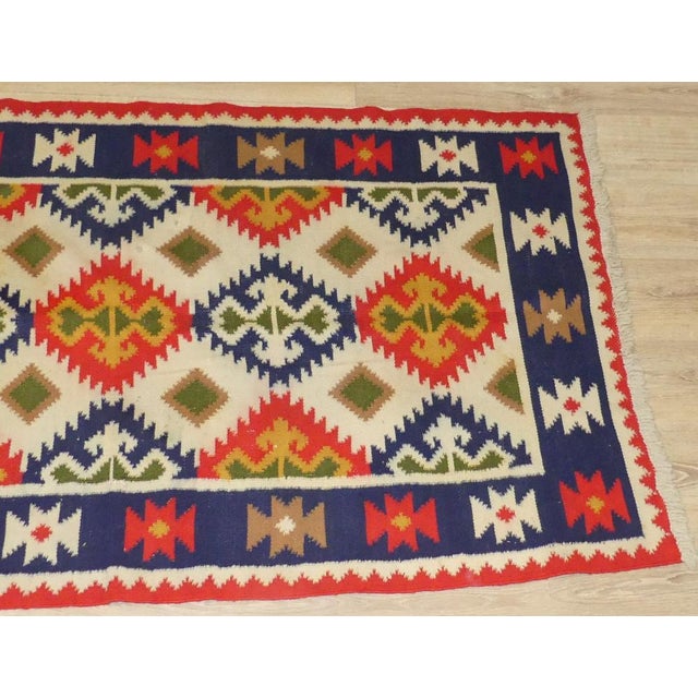 Large Vintage Rug, 1960s For Sale - Image 13 of 14
