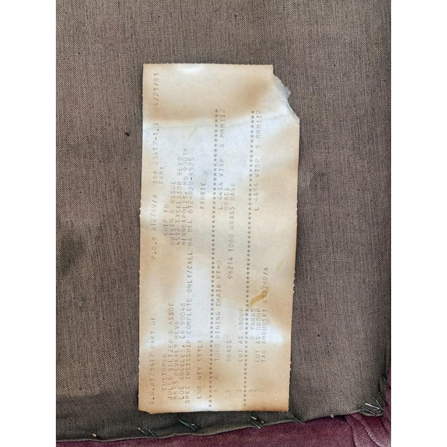 Vintage Milo Baughman Dining Chairs, Set of 6 For Sale - Image 13 of 16