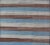 Blue Kilim Rug With Horizontal Stripes in Blue, Brown, and Soft Gray 8'4 X 11'10 For Sale - Image 8 of 13