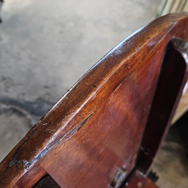 Late 19th Century Small Round Mahogany Chippendale Style Tilt Top Dining/Tea Table With Ball & Claw Feet For Sale - Image 16 of 16