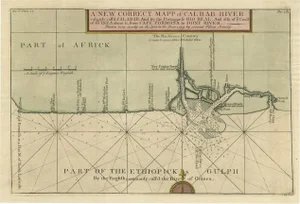 African Map of the Coast from Cape Formosa, 1732