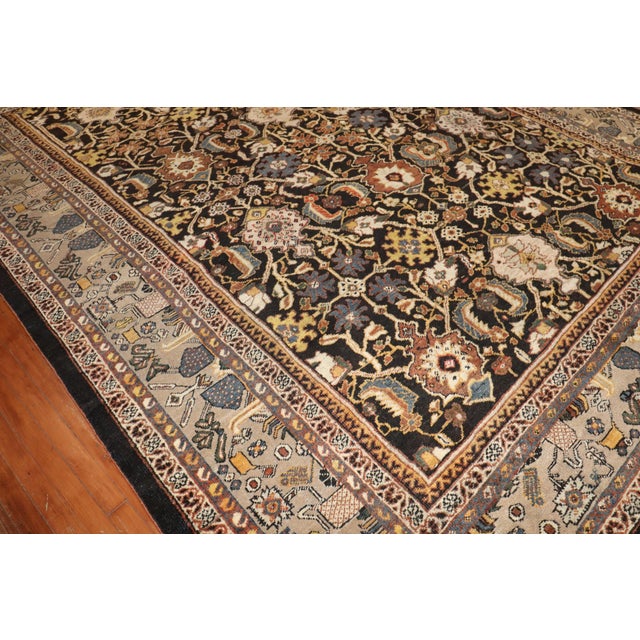 Antique Zabihi Collection Persian Mahal Rug For Sale In New York - Image 6 of 12