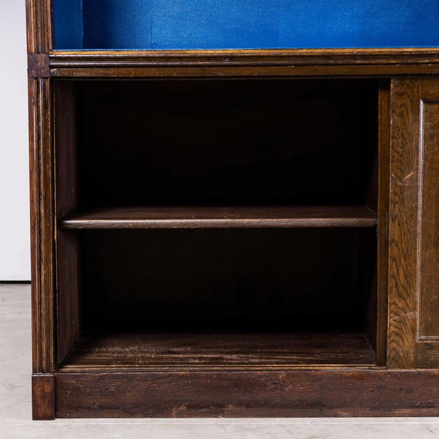 English Oak Library Shelf, 1940s For Sale - Image 4 of 15