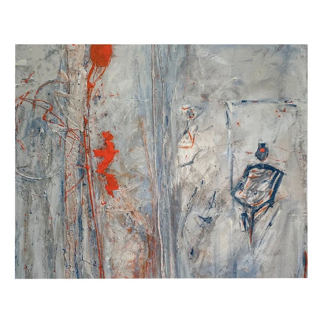 Elena Camacho, Two Worlds, Mixed Media For Sale