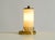 Brass Table Lamp with Opal Glass Shade, 1950s For Sale - Image 10 of 18