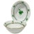 Ceramic Chinese Porcelain Apponyi Green Bouquet Bowl and Oval Dish from Herend Hungary, Set of 2 For Sale - Image 7 of 7