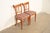 Michael Taylor Antique Italian Regency Fruitwood Inlaid Marquetry Side Chairs or Dining Chairs, Pair For Sale - Image 4 of 17