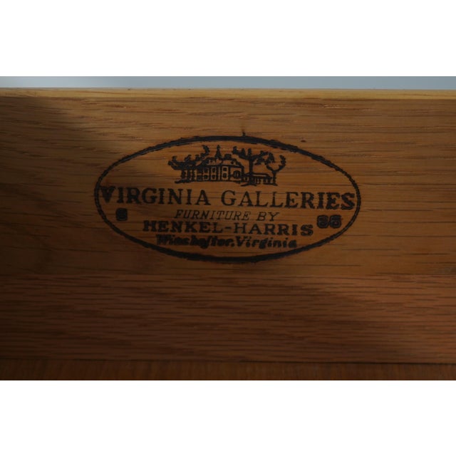 Pair of Henkel Harris Cherry 4 Drawer Chests Nightstands For Sale - Image 16 of 18