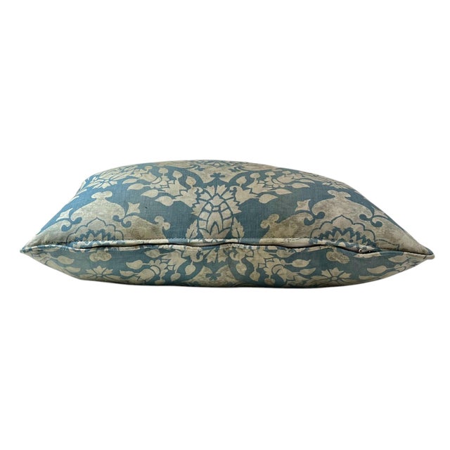 1940s Vintage Italian Fortuny Pillow For Sale - Image 5 of 7