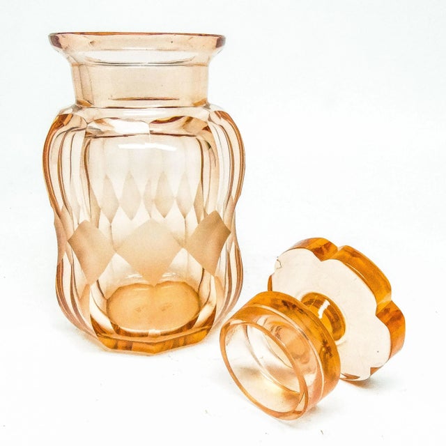 Art Deco Tea Box from Moser, Czechoslovakia, 1920s For Sale - Image 6 of 11