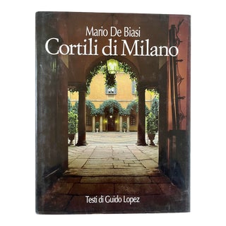Milan’s Courtyards Book by Mario De Biasi, 1992 For Sale