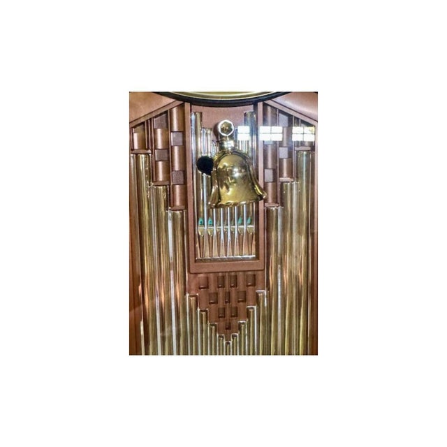 Vintage c.1990's Small World Rhythm Musical Motion Clock Model 4mh749 For Sale - Image 9 of 14