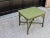 Mid-Century Modern Vintage Mid Century Jade Green Bamboo Chinoiserie Fretwork Side Table For Sale - Image 3 of 8