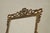 Mid-20th Century Italian Ornate Table Mirror in Patinated Silver-Plated Brass, 1940s For Sale - Image 3 of 12